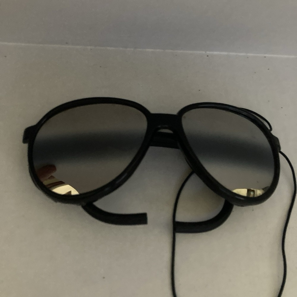 Vintage Alpine Glacier Sunglasses – Mountaineering Leather‎ Side Shields